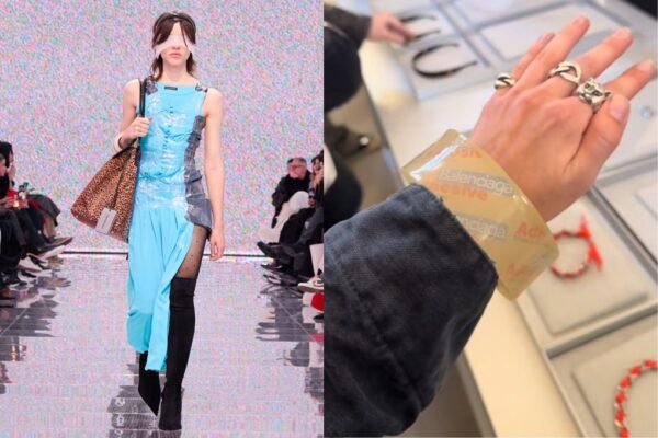 Branded bracelets and bags cause controversy when they look like tape or toilet paper 1