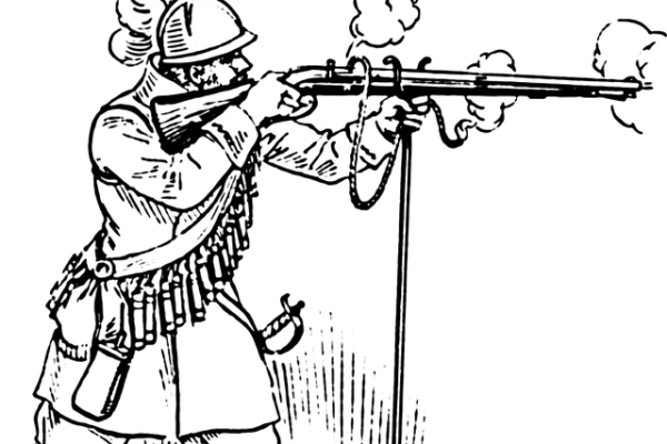 Matchlock Arquebus - The world's first musket 2