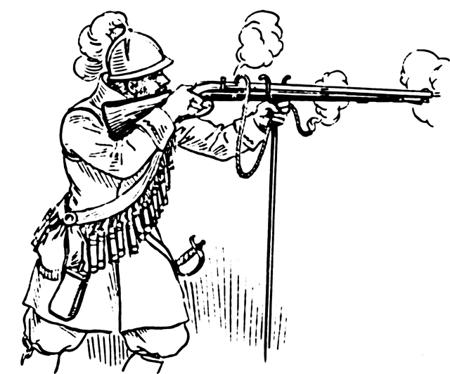 Matchlock Arquebus - The world's first musket 2